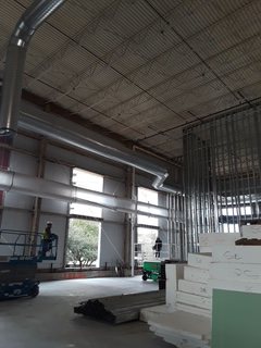 Field coordination for commercial interior systems.